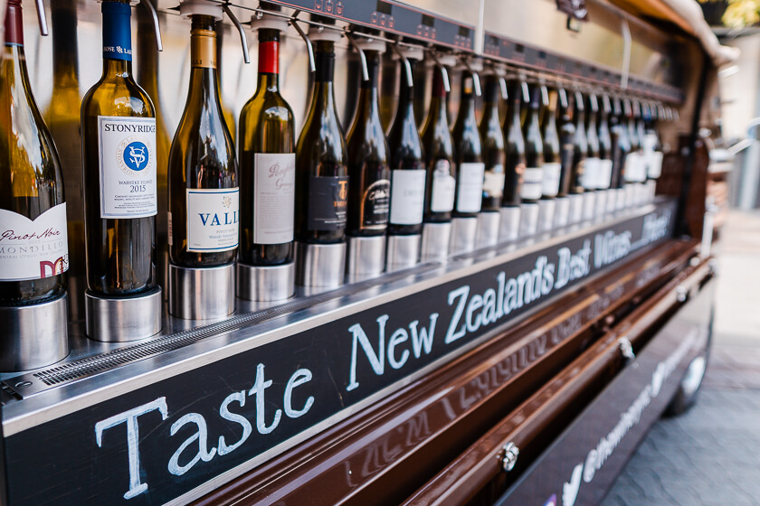 NZ Wine in Queenstown Central Otago